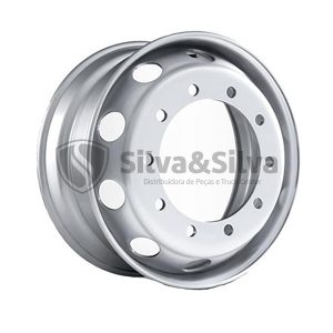 RODA REBOQUE FERRO ARO 22,5 X 8,25 10 FUROS